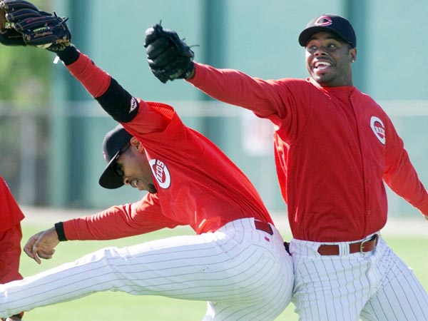 Cincinnati Reds - Today in Reds history, 2000: The Reds acquire Ken Griffey  Jr. in a trade with Seattle. Junior will play nine seasons for his hometown  team, collecting a .270 batting